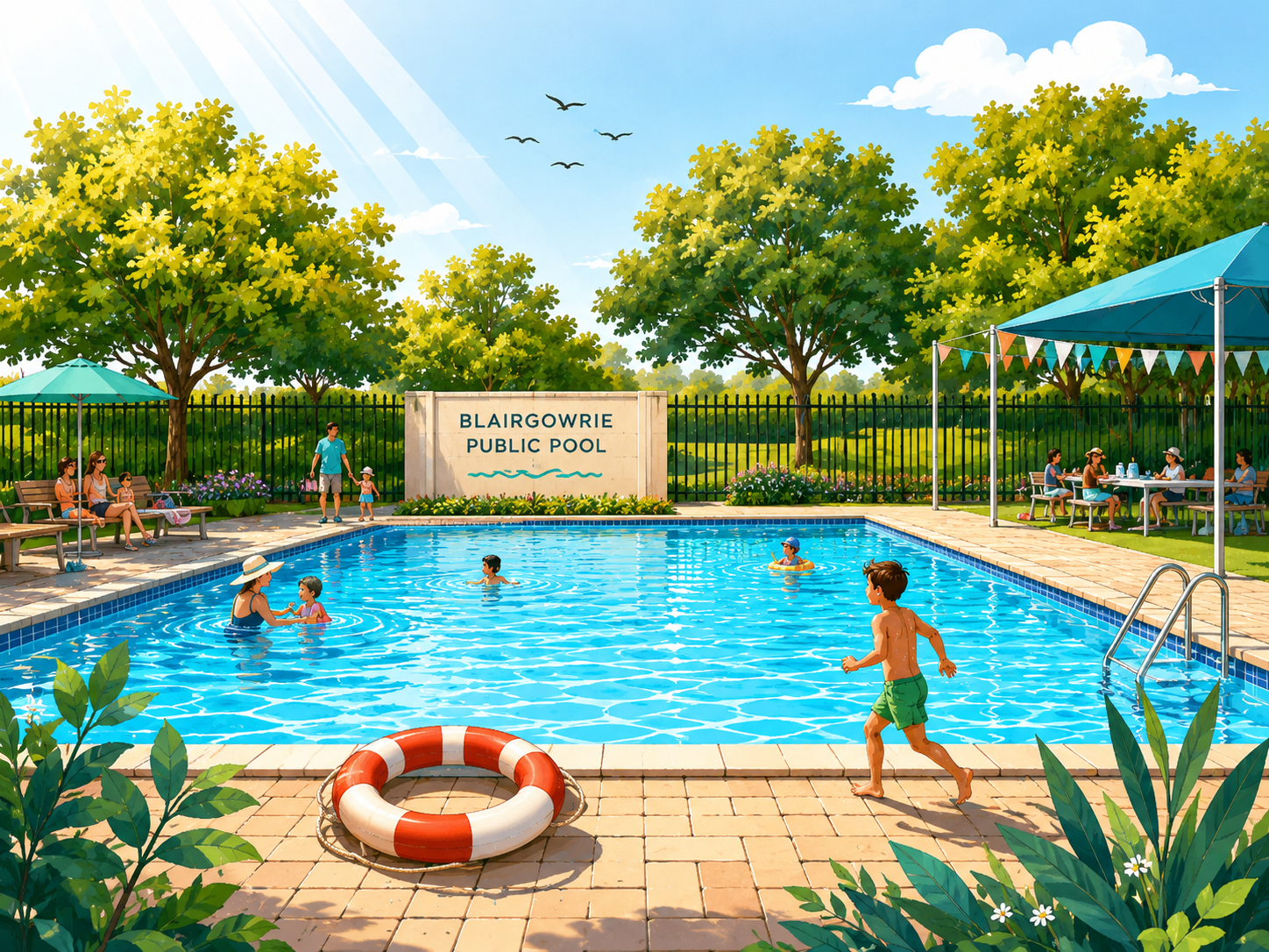 Blairgowrie public pool restoration project