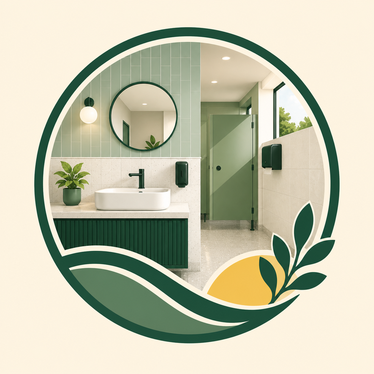 Completely Renovated Bathrooms