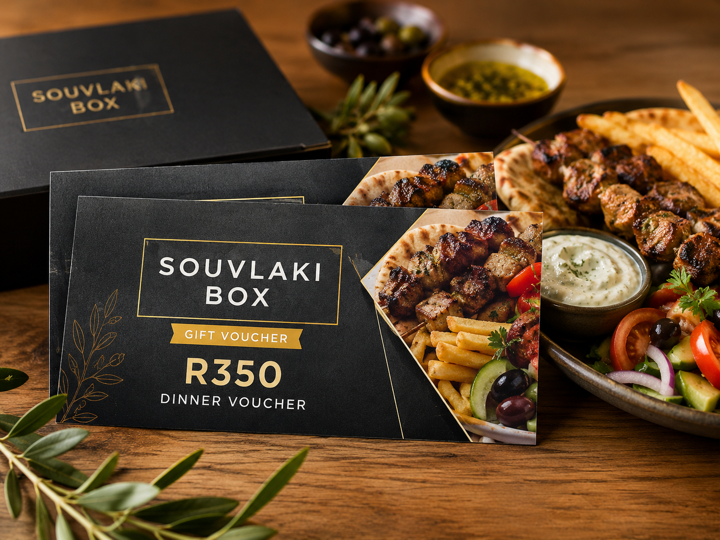 2 x R350 Dinner Vouchers